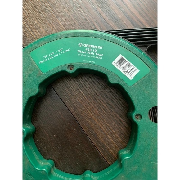 Greenlee 438-10 Steel Fish Tape 100ft - Picture 3 of 7